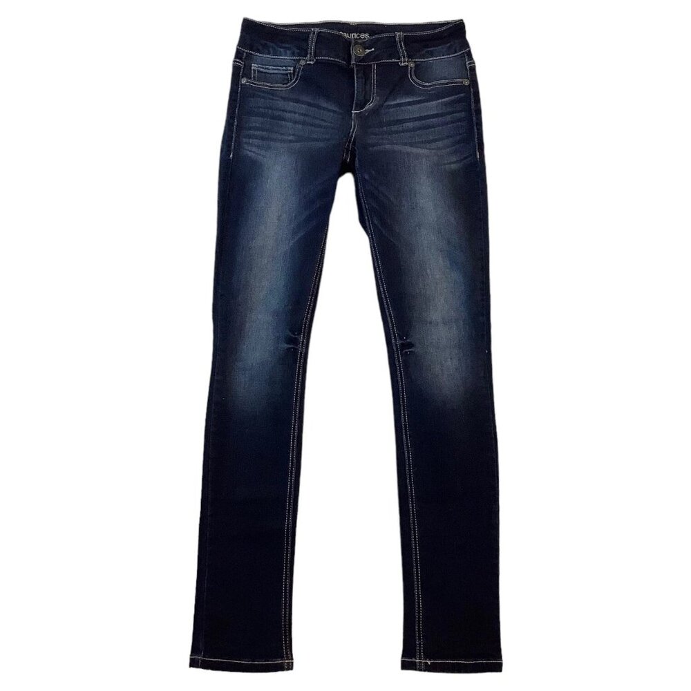 Maurices Skinny Denim Blue Jean Low Rise Womens Size S-R